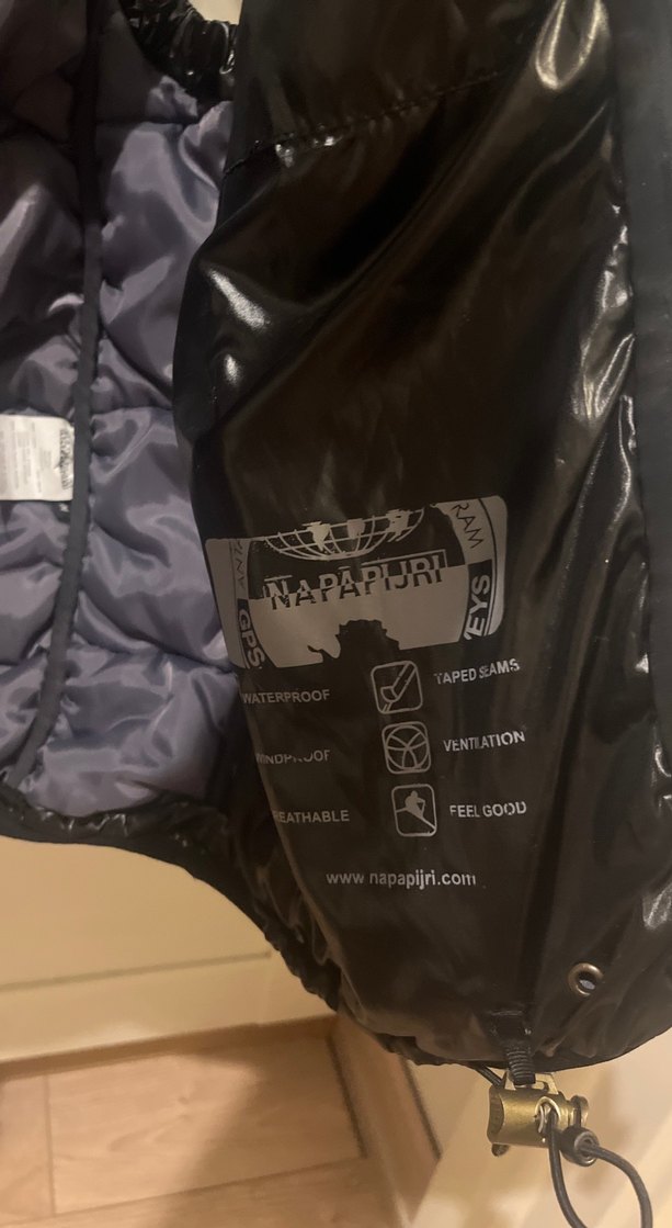 Napapijri Unisex Su Geçirmez Fermuarlı Yağmurluk - Görsel 2