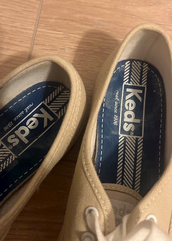 Keds Bej Kadın Spor Ayakkabı - Görsel 3