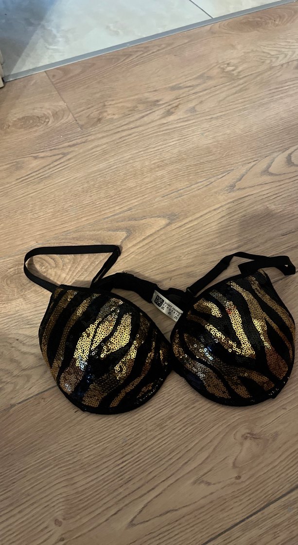 Altın Zebra Desenli Mini Bralet - Görsel 3