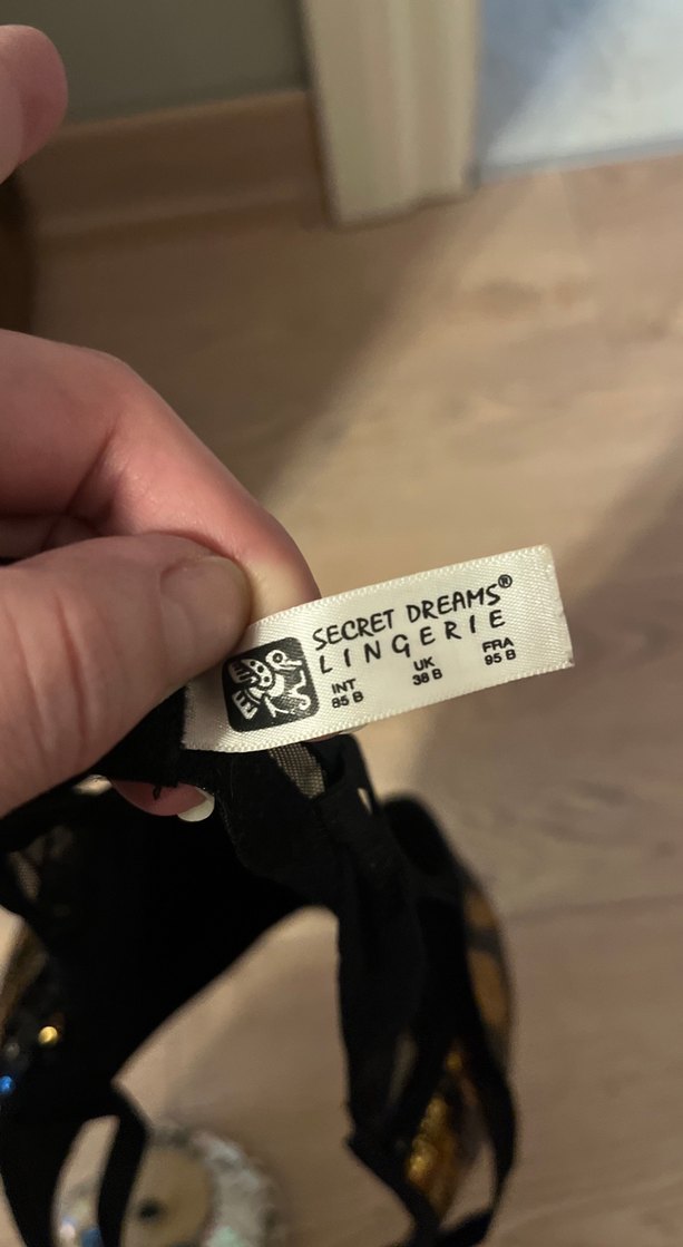 Altın Zebra Desenli Mini Bralet - Görsel 4