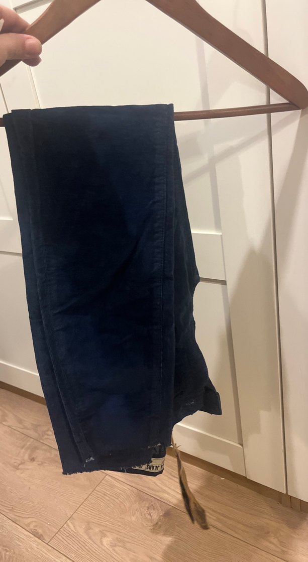 Lacivert Kadın kaddife Pantolon - Görsel 4