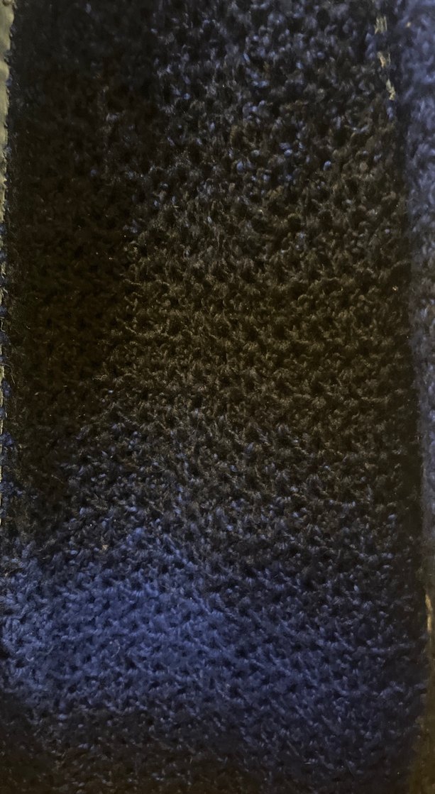 Örgü Detaylı Mavi Denim Kadın Ceket - Görsel 3