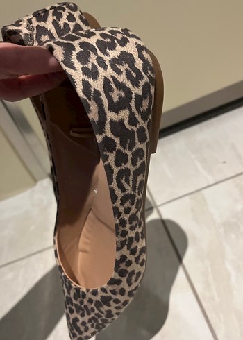 Leopar Desenli Kadın Babet - Görsel 7