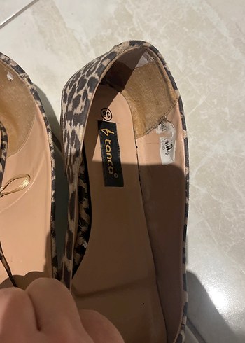 Leopar Desenli Kadın Babet - Görsel 3