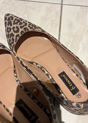 Leopar Desenli Kadın Babet - Görsel 4