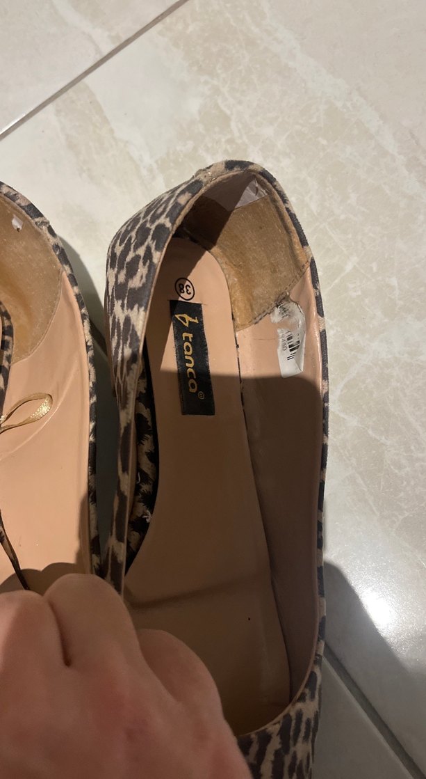 Leopar Desenli Kadın Babet - Görsel 3