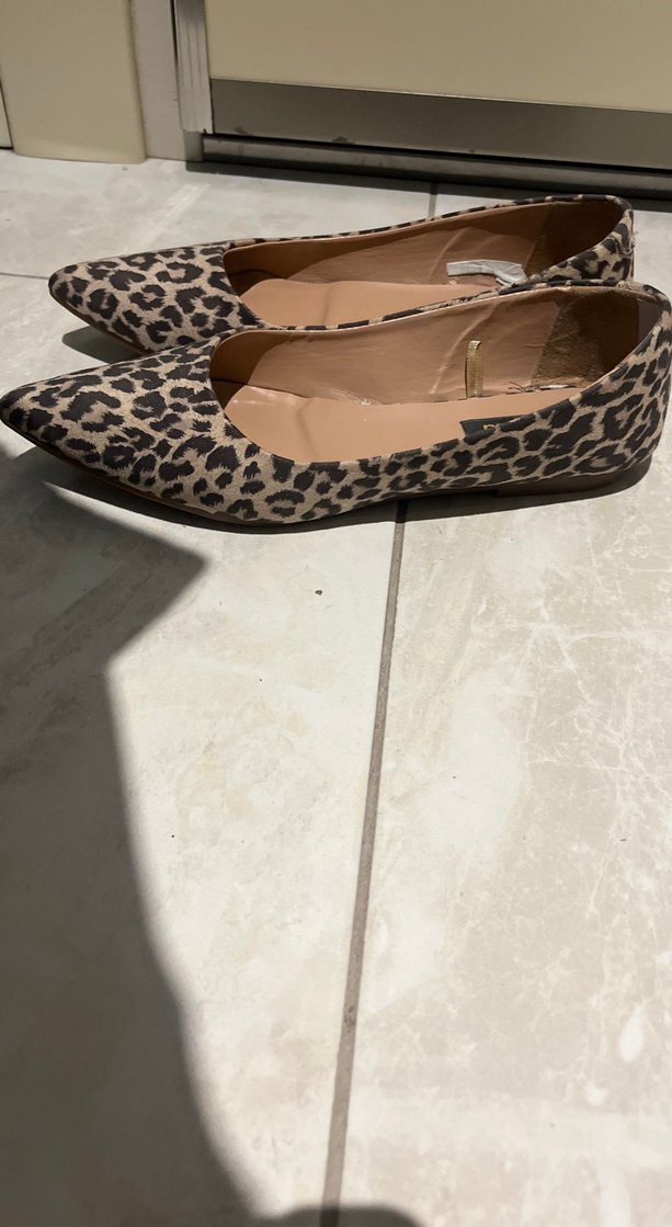 Leopar Desenli Kadın Babet - Görsel 2