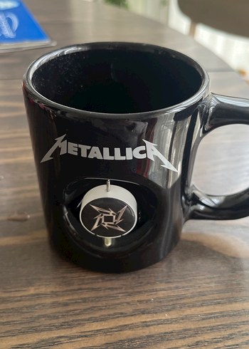 Metallica Siyah Müzik Temalı Kupa - Görsel 2