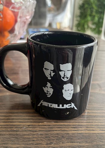 Metallica Siyah Müzik Temalı Kupa - Görsel 3