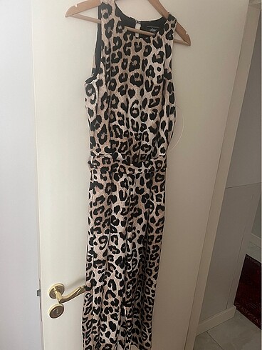 Frau Made in italy Leopar şahane tulum
