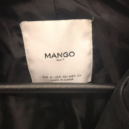 Mango deri ceket