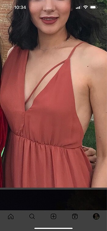 Tuba Ergin sifon elbise