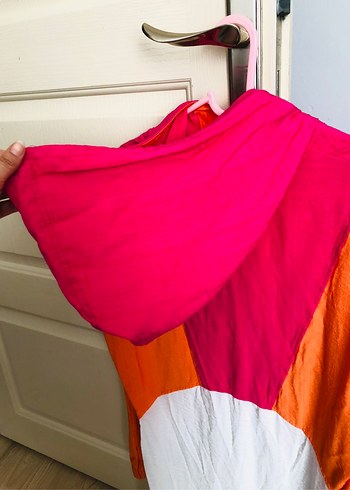 38 Beden çeşitli Renk Renkli Bağcıklı Yüksek Yakalı Salaş Sweatshirt