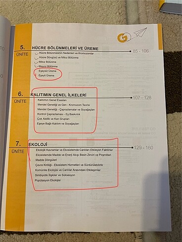 Beden TYT Biyoloji GO Yayınları Soru Bankası