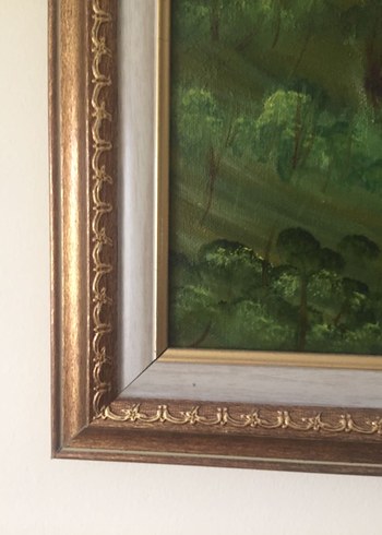 Parlak Mavi Gökyüzü ve Nehir Manzaralı Tablo - Görsel 3