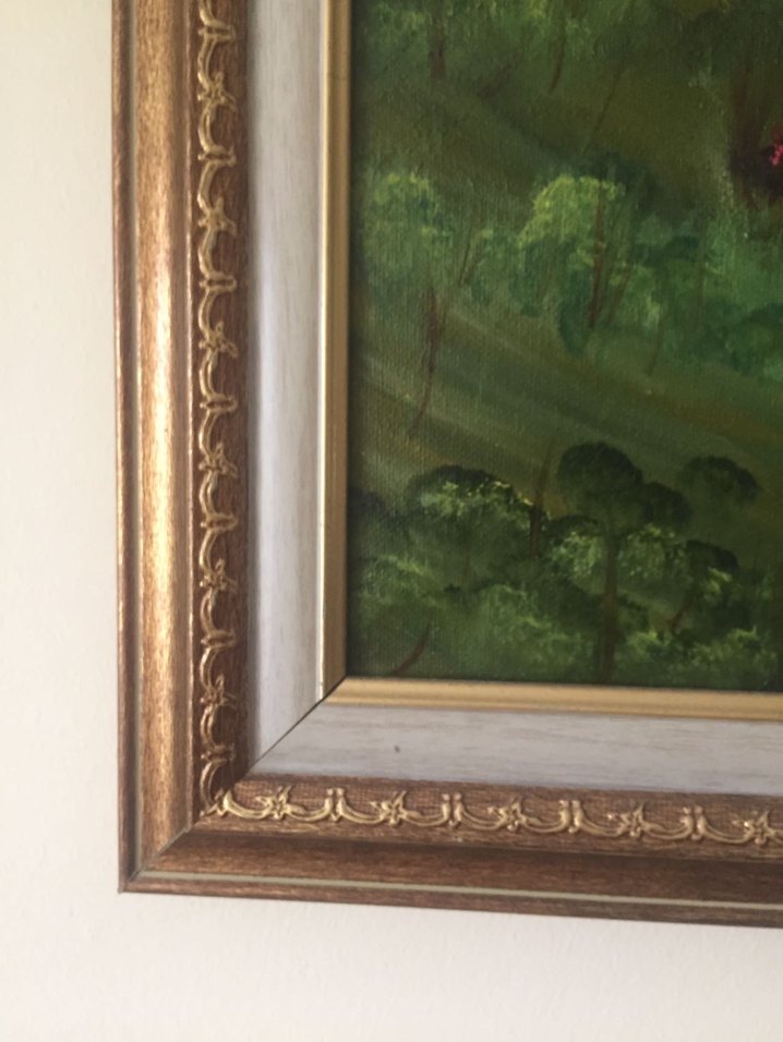 Parlak Mavi Gökyüzü ve Nehir Manzaralı Tablo - Görsel 3