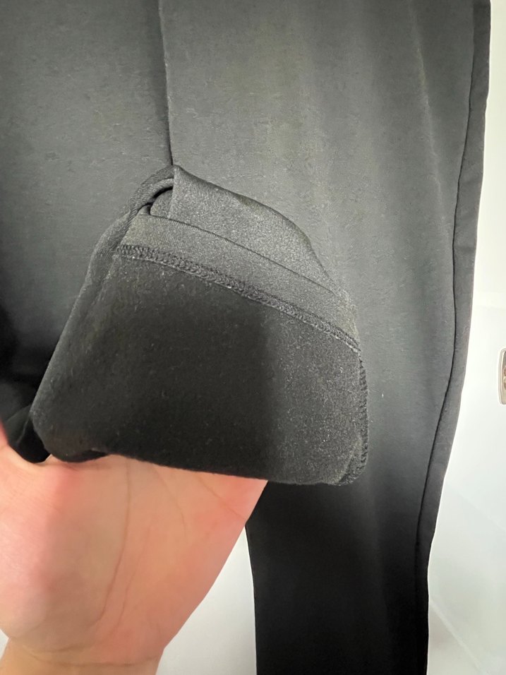 Düz Siyah Kadın Tayt - Görsel 3