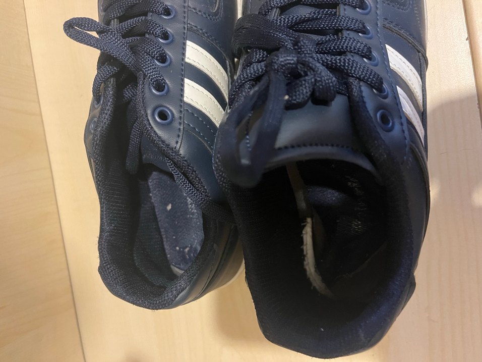 Lacivert Kadın Spor Ayakkabı Çizgili Detaylı - Görsel 2