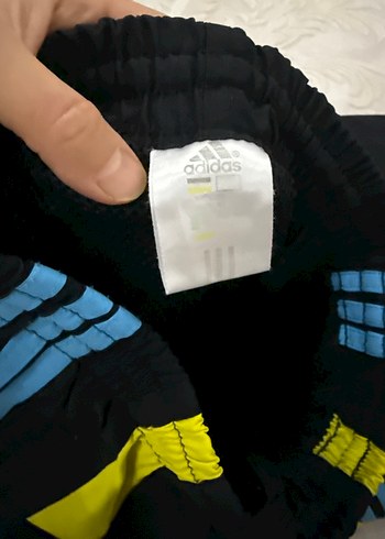 Erkek Siyah Sarı Fermuarlı Eşofman Altı - Görsel 4