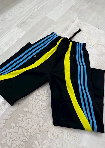 Erkek Siyah Sarı Fermuarlı Eşofman Altı - Görsel 5