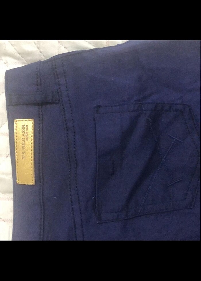US POLO LACİVERT PANTOLON - Görsel 4