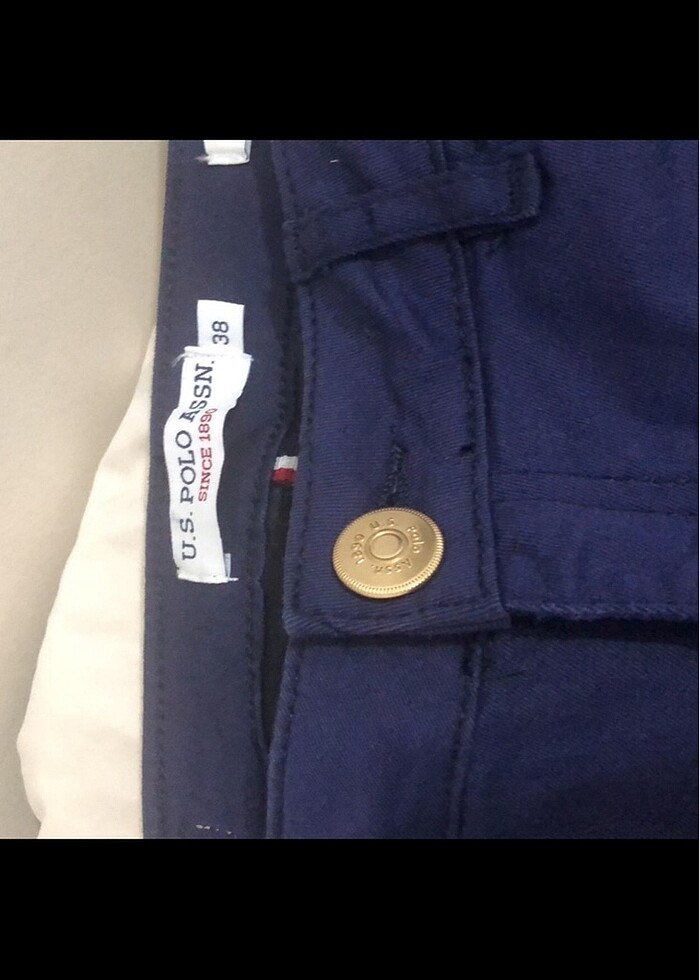 US POLO LACİVERT PANTOLON - Görsel 3