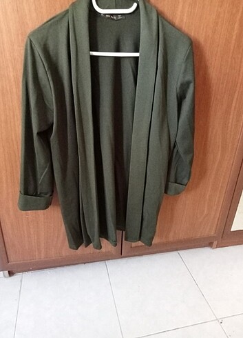Yeşil ince ceket 