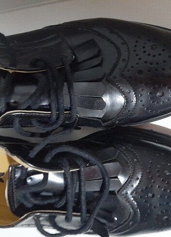 36 Beden siyah Renk Tarz bir ayakkabı 
