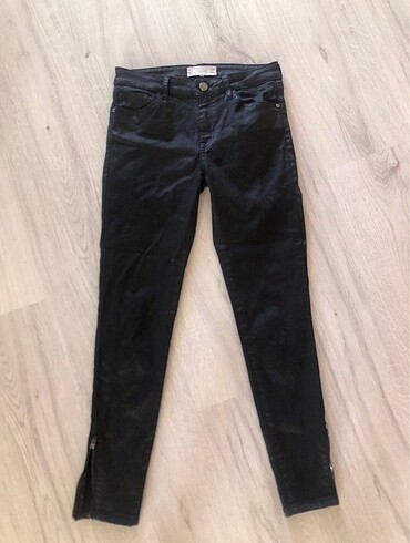Fermuar detaylı jean