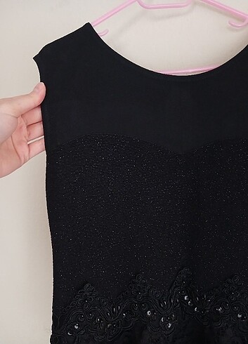 Siyah abiye elbise - Görsel 5