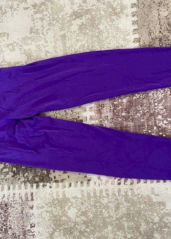 Hummel V Yaka Kısa Kollu Beyaz Tişört-Tayt - Görsel 4