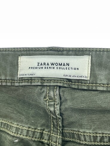 36 Beden haki Renk Zara Jean / Kot %70 İndirimli.