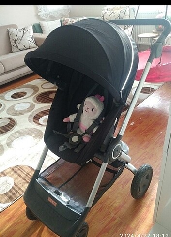 15-36 kg Beden siyah Renk Stokke V2 bebek arabası 
