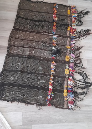 dokuma kilim orjinal el yapımı - Görsel 2