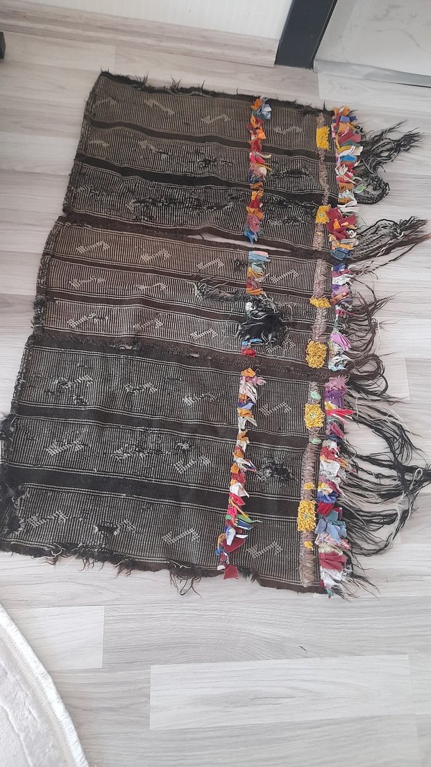 dokuma kilim orjinal el yapımı - Görsel 2