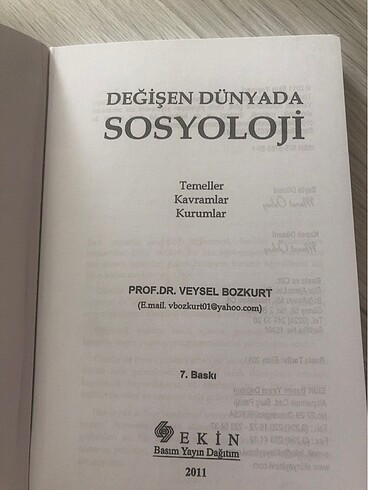 Sosyoloji