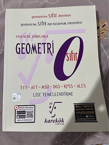 Karekök Yayınları Geometri Sıfır