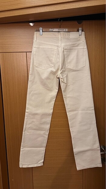 36 Beden beyaz Renk Mango jean