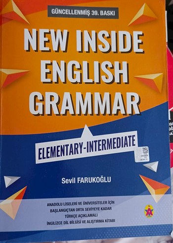 New Inside English GrammarBaşlangıçOrta Seviye Pelikan Yayınları