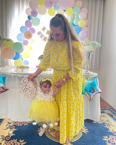 anne kız takım elbise