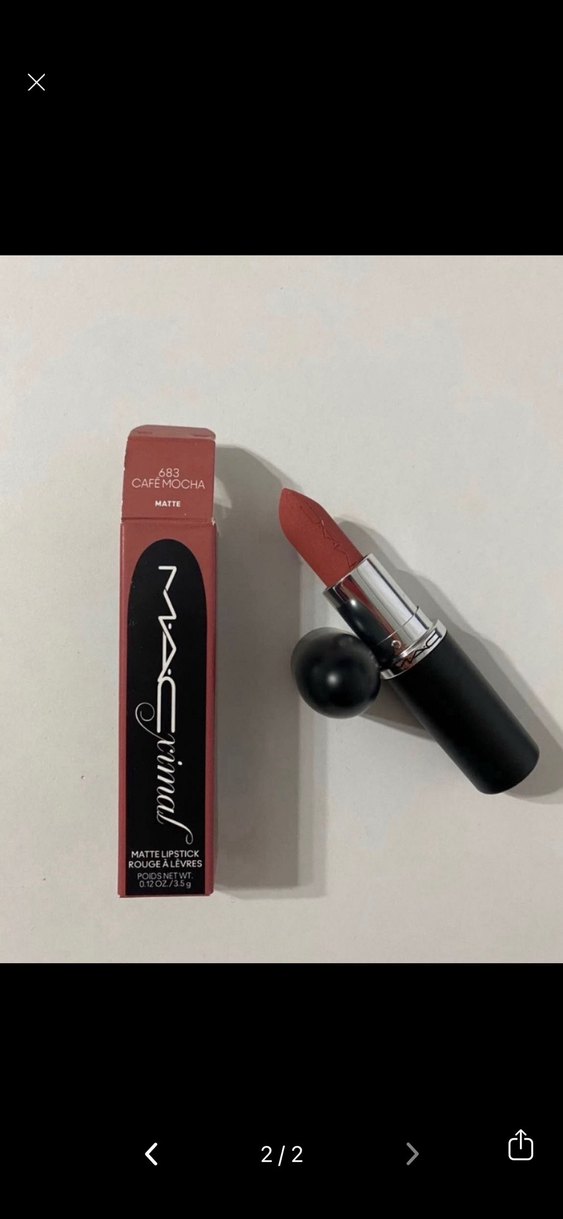 683 Cafe Mocha Mat Ruj - Koyu Bej - Görsel 2