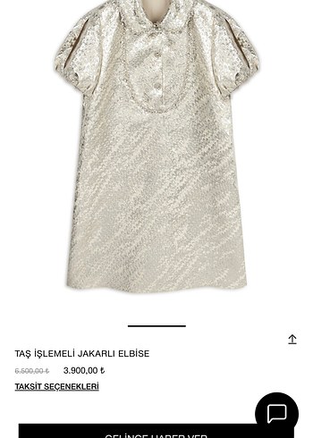 Taş İşlemeli Jakarlı Mini Elbise - Görsel 3