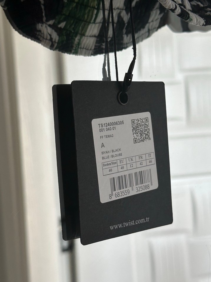 Beli Bağlamalı Tropikal Desen Büstiyer - Görsel 3