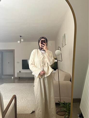 m Beden Krem kimono