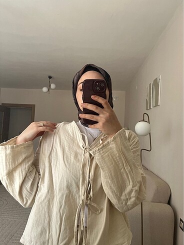 m Beden ten rengi Renk Krem kimono