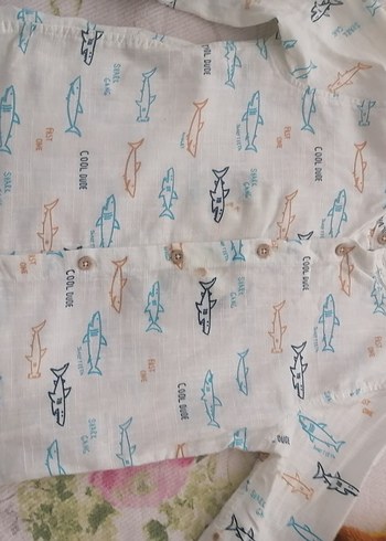 LC Waikiki Renkli Baskılı Kısa Kollu Erkek Gömlek