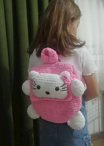 Pembe Çocuk Okul Sırt Çantası