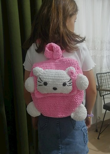  Pembe Çocuk Okul Sırt Çantası