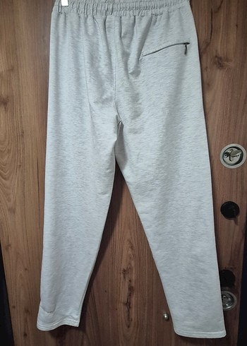 Gri Nike  Bol Kesim Eşofman Altı - Görsel 3