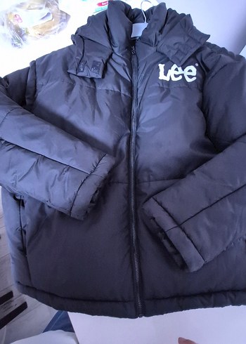 Lee Siyah Kadın Kışlık Mont - Görsel 2